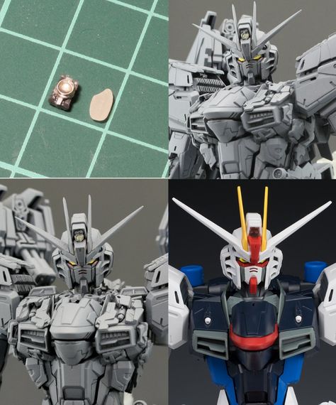 Gundam Freedom, Gundam Tutorial, Freedom Gundam, Strike Gundam, Gundam Custom Build, Gunpla Custom, Custom Gundam, Custom Paint Jobs, Gundam Art