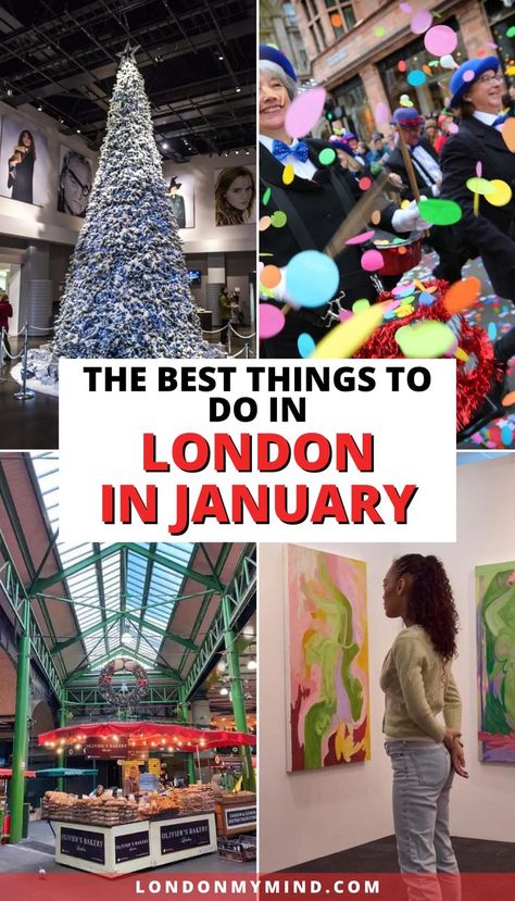 Planning a trip to London in the new year? Here are the best things to do in London in January 2024, including winter activities, parades, and markets. London In January, Winter London, London Bucket List, Travel Guide London, Trip To London, Things To Do In London, Visit London, January 2024, Planning A Trip