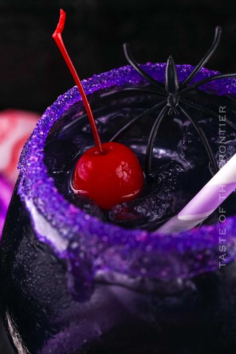 Purple People Eater Drink is a fun and spooky cocktail for an adult Halloween party. Easy to make and so tasty too. Your guests will love it! Purple People Eater Drink, Lavender Halloween, Purple People Eater, Breakfast Donuts, Ranch Chicken Casserole, Purple People, Halloween Cocktail, People Eater, Diy Dish