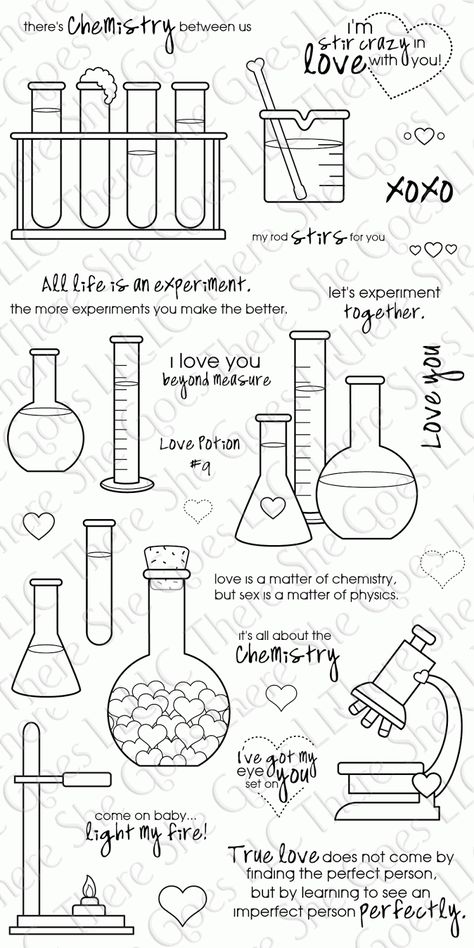 Country Scrap: Mother of all Blog Hops! Chemistry Wedding, Cards Teacher, Chemistry Art, Science Room, مشروعات العلوم, Teaching Chemistry, Chemistry Class, Science Party, Chemistry Labs