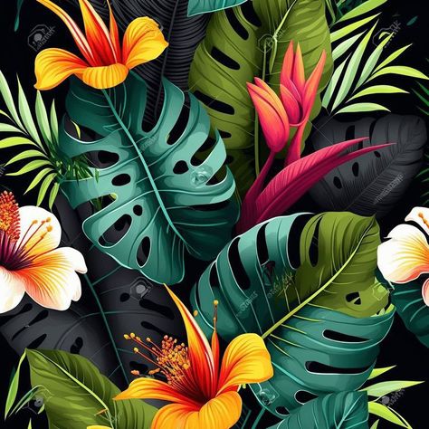 Leaves Artwork, Image Moto, Diamond Art Kits, Motif Art Deco, Abstract Art Wallpaper, Art Tropical, Monstera Deliciosa, Diamond Painting Kits, Tropical Art