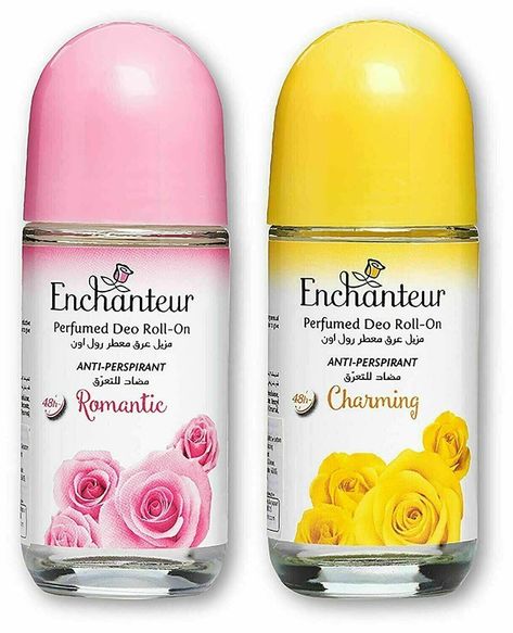 (Pack Of 2) x Enchanteur Romantic & Charming Roll-On Deodorant for Women (50ml) This product data sheet is originally written in English. Note: company may change item packaging time to time. We will ship latest packaging of same product.  PAYMENT : Payment accepted through PayPal only. All Product will be shipped through India Post Registered Airmail. Delivery time : between 12 to 20 Business Days after Dispatch. Product will be shipped immediately on the same or next business day of receiving Bulgarian Roses, Roll On Deodorant, Deodorant For Women, Roses White, Body Care Routine, Floral Fragrance, Roll On, Care Routine, Travel Size Products