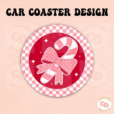 Cd Design, Holiday Png, Christmas Car, Coaster Design, Design Christmas, Car Coasters, Png Christmas, Christmas Png, Png Design