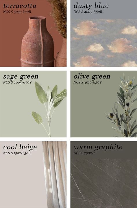 Embrace The Color Beige: the Rising Trend in Interior Design Beige Walls Colorful Decor, Sage Color Wall, Blue And Olive Color Palette, Olive Sage Green Paint, Sage Green And Terracotta Color Palette, Sage Green Kitchen Palette, Soothing Room Colors, Sage Green Cozy Bedroom, Olive Green And Sage Green