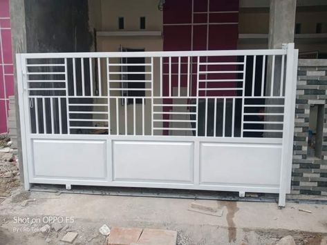 Teralis Pintu, Teralis Jendela, Fabrikasi Logam, Kanopi Baja Ringan, Railing Tangga, Window Grill Design Modern, Folding Gate, House Main Door, Gate Wall Design