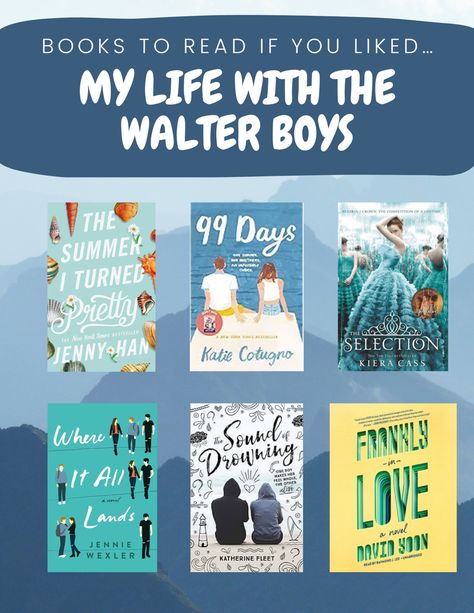 My Life With The Walter Boys Book, Love Triangle Books, Books For Teen Boys, Good Books To Read, Walter Boys, Books Recommendations, Read List, Good Romance Books, Gay Books