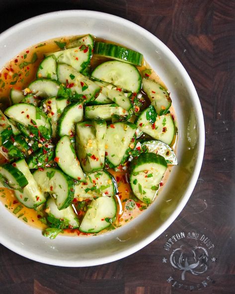 Spicy Cucumber Salad — Cooking with Rocco Cucumber Salad Recipes, Deli Salads, Easy Cucumber Salad, Spicy Cucumber Salad, Spicy Cucumber, Cucumber Avocado Salad, Cucumber Salad Recipe, Asian Cucumber Salad, Spicy Salad