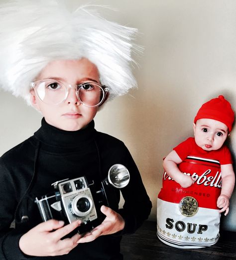 Halloween Costumes With Glasses, Kids Costume Ideas, Costumes With Glasses, Halloween Costumes Glasses, Warhol Soup, Natalie Jane, Kids Halloween Costumes, Awesome Costumes, Halloween Mode