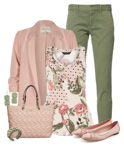 "Untitled #216" by jackaford-bittick ❤ liked on Polyvore featuring Nili Lotan, River Island, Dorothy Perkins, Karl Lagerfeld and Salvatore Ferragamo Mode Ab 50, Mode Tips, 60 Fashion, Casual Work Outfits, Green Pants, Work Outfits Women, Business Casual Outfits, Casual Style Outfits, Work Fashion