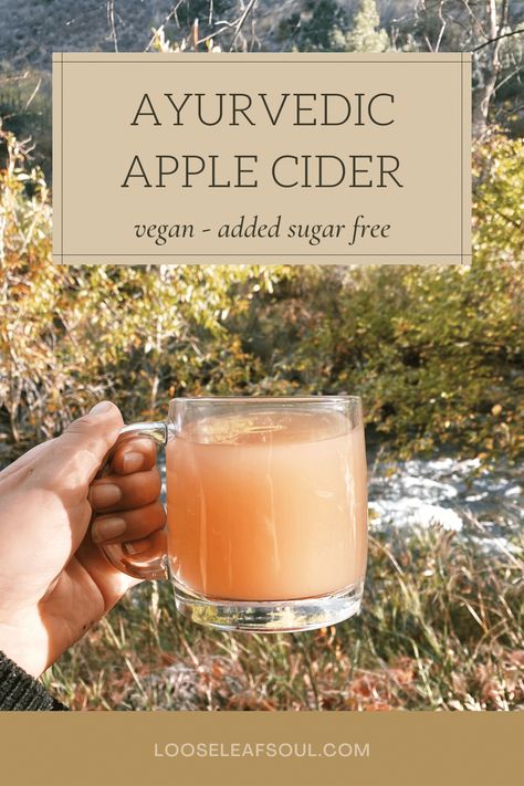 Ayurveda Autumn Recipes, Holistic Healing Recipes, Ayurveda Recipes Kapha, Ayurvedic Remedies Skin Care, Kapha Dosha Recipes, Sugar Free Apple Cider Recipe, Fall Ayurveda, Vata Dosha Recipes, Ayurvedic Recipes Kapha