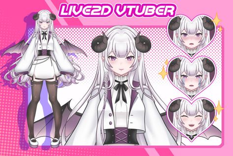 Draw your live2d vtuber character for twitch youtube streaming ready to rig by Pasifika_studio | Fiverr Custom Character Sheet, Vtuber Design, Vtuber Model, Custom Character, Thumbnail Design, Character Sheet, Draw Your, Digital Drawing, Drawing Illustrations