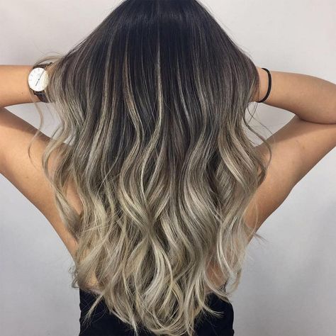 Balayage Hair Grey, Ash Balayage, Hair Caramel, Balayage Hair Ash, Brown Hair Shades, Colour Trend, Black Hair Balayage, Ash Blonde Balayage, Brown Hair Balayage