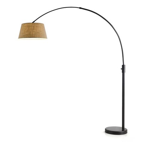 Brayden Studio Aldusa 82" Arched Floor Lamp & Reviews | Wayfair Arch Floor Lamp, Big Lamp, Arched Floor Lamp, Floor Lamp Design, Lamps For Sale, Arc Floor Lamps, Lamp Bulb, Metal Construction, Lamp Bases