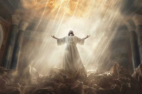 Ascension Day Of Jesus Christ, Ascension Day, Resurrection Of Jesus, Resurrection Day, Jesus Artwork, Tree Saw, Wedding People, Cityscape Photos, Son Of God