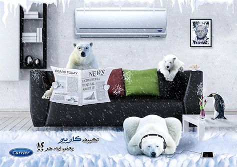 Indoor Air Conditioning for Daikin (2015) | Behance Ac Advertising Design, Air Conditioner Social Media Post, Ac Creative Ads, Air Conditioner Ads, Drawing Cartoon Characters Sketches, Air Conditioning Design, Air Conditioning Logo, Air Conditioner Design, Cartoon Characters Sketch