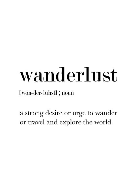 Wanderlust Definition, Wanderlust Decor, Wanderlust Art, Tea And Books, Inspirational Songs, Awakening Quotes, Self Healing Quotes, Poster Travel, Unusual Words