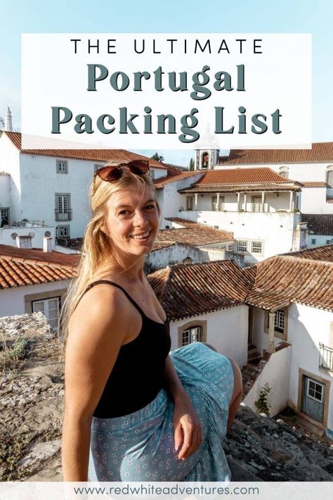 Portuguese Countryside, Portugal Packing List, Honeymoon Packing List, Ericeira Portugal, Adventurous Travel, Ultimate Packing List, Lisbon Travel, Visit Portugal, Castle Wall