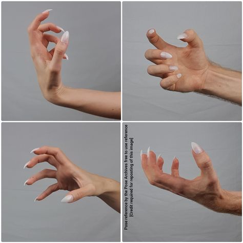 Demon Hand Reference, Pose Archives, Hand Drawing Reference, Hand Reference, Anatomy For Artists, Human Reference, The Pose, Pose References, 인물 드로잉