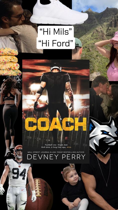 Coach deveny Perry Coach Devney Perry Aesthetic, Coach Devney Perry, Devney Perry Aesthetic, Imaginary Characters, Devney Perry, Nerd Problems, Novels To Read, Book Nerd Problems, Book Aesthetics