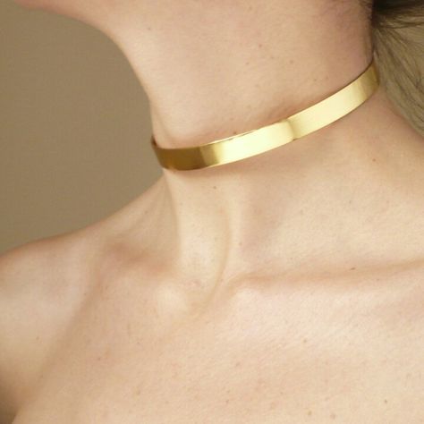 Leo Aesthetic, Fantasy Garb, Gold Collar Necklace, Gold Collar, Gold Choker, Choker Collar, Choker Necklaces, Collar Necklace, New Photo