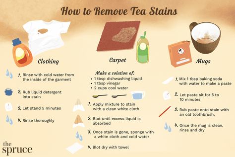 How to Remove Tea Stains Removing Chocolate Stains, Stain Removal Guide, Easy Juice Recipes, Chocolate Stains, Stain Remover Carpet, Removing Carpet, Stain On Clothes, Grease Stains, Liquid Detergent