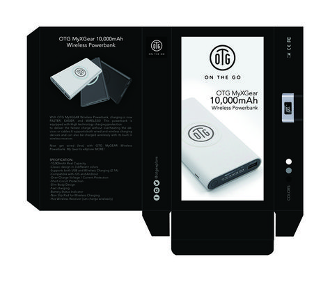 Packaging design created for On The Go (OTG) power banks products with different model & specification.  #graphicsdesigner #creative #uiux #webdeveloper #marketing  Please check for more details here: http://cjmadolara.com/portfolio_details.php?projid=166&rowctr=1 Chinese Video, Power Banks, Graphics Designer, Package Design, Power Bank, Web Development, Banks, Packaging Design, The Go