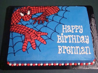 Have Your Cake And Eat It Too: Spider man - picture only Spiderman Birthday Cakes, Spiderman Cake Ideas, Spiderman Birthday Cake, Novelty Birthday Cakes, Spiderman Theme, Spiderman Birthday Party, Superhero Cake, Mens Birthday Party, Avengers Birthday