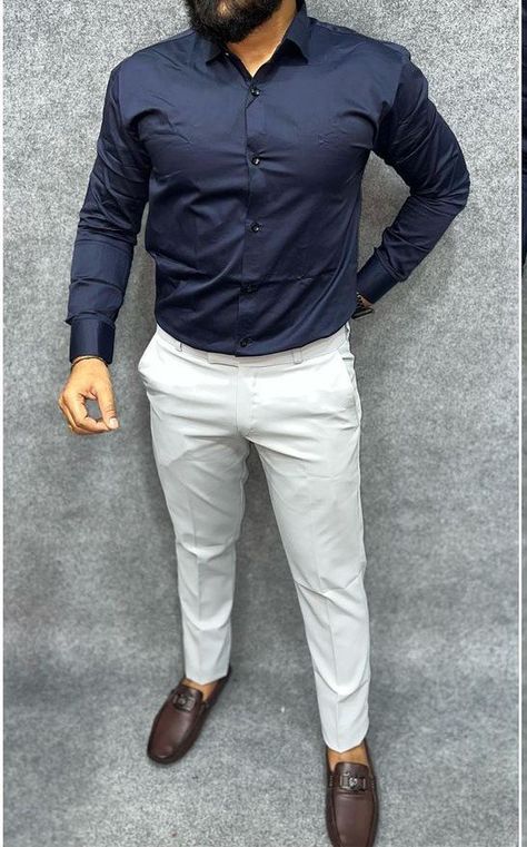 Formal Pent Shirts For Men 2024, Pent Shirt Men Formal Combination, Pant Shirt Combination Men, Shirt Combination Men, Mens Floral Dress Shirts, Men Formal Outfit, Mens Wardrobe Essentials, Formal Dresses For Men, Mens Smart Casual Outfits