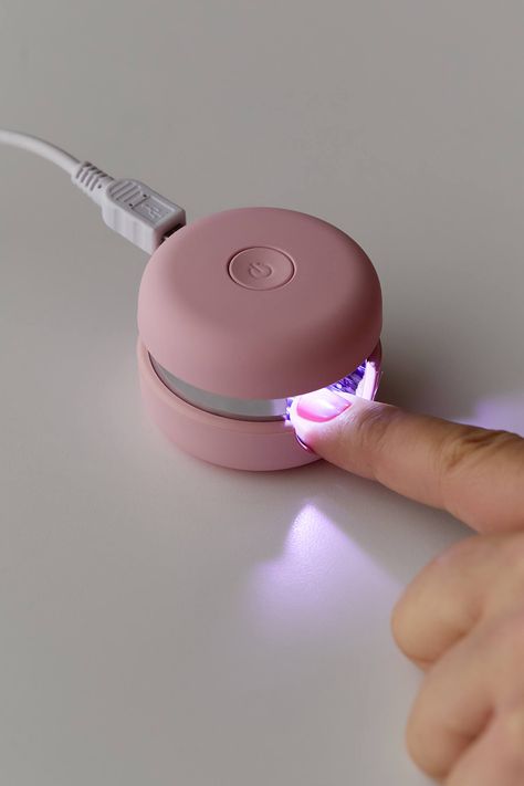 Le Mini Macaron LED Lamp | Urban Outfitters Bright Summer Acrylic Nails, Mini Macaron, Uv Nail Lamp, Seni Dan Kraf, Gel Mani, Nail Lamp, Summer Acrylic Nails, Manicure Y Pedicure, Diy Mask