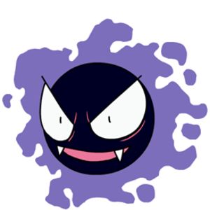 Pokemon Puns, Eyes Template, Gengar Evolution, Gastly Pokemon, Pichu Pokemon, Pokemon Wiki, Ghost Type Pokemon, Pokemon Painting, Gengar Pokemon