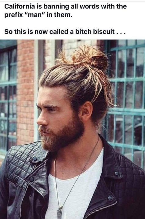 Gay Haircut, Man Bun Haircut, Man Bun Hairstyles, Beard Haircut, Travel Hairstyles, Hair Bun Tutorial, Bun Styles, Messy Bun Hairstyles, Man Bun