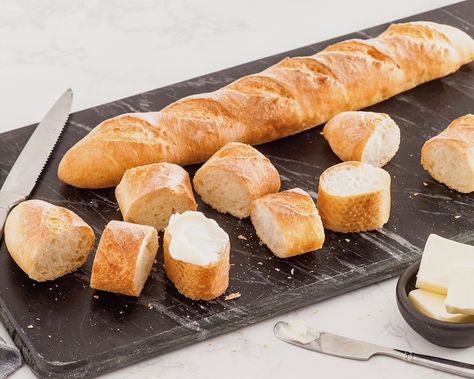 French Demi Baguettes - Bake from Scratch Demi Baguette Recipe, Demi Baguette, Baguette Recipe, Baking School, Countertop Oven, French Baguette, Bread Appetizers, Pastry Tart, Bread Cake