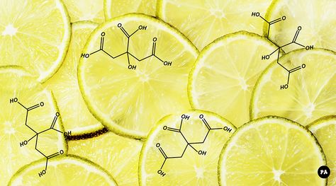 Citric acid (2-hydroxy-1,2,3-propanetricar-boxylic acid) is a weak tricarboxylic acid that is naturally concentrated in citrus fruits. At physiologic blood pH, and to a lesser extent in urine, it exists mainly as trivalent anion. Lemon juice and lime juice are rich sources of this organic compound Carboxylic Acid, Citrus Fruits, Organic Chemistry, Citric Acid, Citrus Fruit, Health Remedies, Lime Juice, Lemon Juice, Chemistry