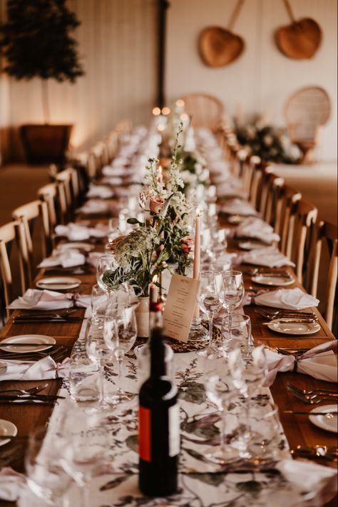 Small relaxed table decoration onto trestle tables at Primrose Hill Farm Trestle Table Wedding, Single Roses, Trestle Tables, Primrose Hill, Candle Table, Trestle Table, Wedding 2024, Farm Table, Bridal Bouquets