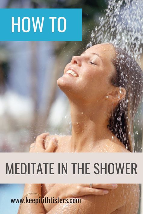 Yes, you can meditate in the shower! A shower meditation needs to be on your to-do list. Learn the benefits of a shower meditation. Several options are provided. #showermeditationquotes #meditation mantras #showermeditationsimple #watermeditation #watermeditationquotes #meditationforbeginners Shower Meditation, Shower Meditation Simple, Water Meditation, Nightly Meditation, Night Time Meditation, Meditation For Pregnant Women, Transcendental Meditation, Meditation Rooms, Meditation Tools