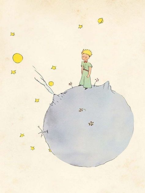 Le Petit Prince Illustration, The Little Prince Aesthetic, Little Prince Aesthetic, The Little Prince Wallpaper, Little Prince Drawing, Le Petit Prince Nursery, Maly Princ, Little Prince Illustration, The Little Prince Art