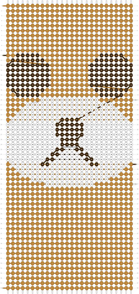 Alpha pattern #14698 | BraceletBook Bear Bracelet Pattern, Rat Friendship Bracelet Pattern, Bear Alpha Pattern, Panda Alpha Pattern, Alpha Patterns Bracelet Cat, Rilakkuma, Alpha Patterns, Friendship Bracelet Patterns, Bracelet Patterns