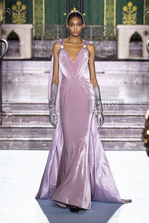 Magical Dress, Georges Chakra, Fashion Archive, Fashion Show Images, Fall Winter 2024, Fashion Week Runway, Purple Fashion, Fantasy Fashion, Winter 2024