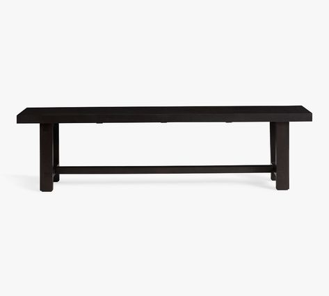 Black Dining Bench, Entryway Wall Shelf, Upholstered Banquette, Dried Mango, Porch Bench, Black Bench, Wood Dining Bench, Reclaimed Wood Dining Table, Bench Seats