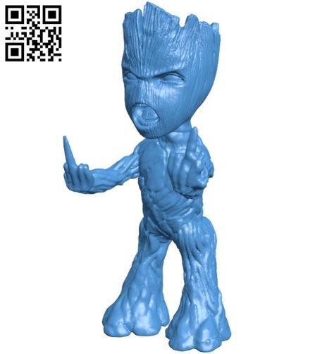 Mr Angry Groot B005044 file stl free download 3D Model for CNC and 3d printer – Download Free STL Files 3d Printer Free Downloads, 3d Printer Projects Free Download, Free Stl Files 3d Printer, Angry Groot, Free 3d Printer Files, 3d Printer Stl Files, 3d Printer Enclosure, Stl Free Download, Virtual Reality Art