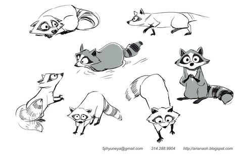 Racoon Illustration, Raccoon Illustration, 30 Day Art Challenge, Raccoon Art, Cartoon Sketches, Drawing Inspo, Mascot Design, Racoon, Animation Design