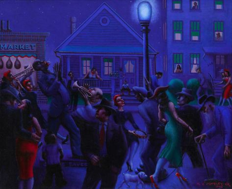 Archibald Motley, Paul Cadmus, Norman Lewis, Decor Paintings, Edward Hopper, Whitney Museum, Jazz Age, Paintings Art, American Life