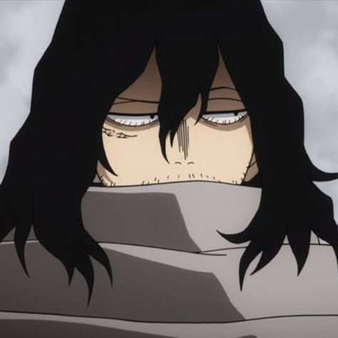 Mha Eraserhead, I Want You Forever, My Hero Academia Eraserhead, Shouta Aizawa, Best Anime Drawings, Aizawa Shouta, Best Hero, Black Butler Anime