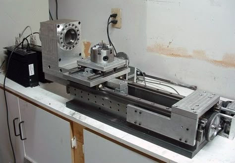 homemade Homemade Cnc, Cnc Router Plans, Cnc Lathe Machine, Diy Lathe, Hobby Cnc, Diy Cnc Router, Yoga Nutrition, Cnc Milling Machine, Lathe Machine