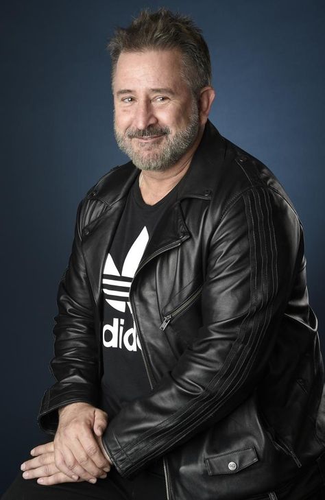 Anthony Lapaglia, Favorite Celebrities, Leather Jacket, Leather