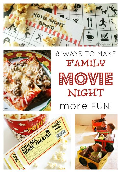 8 Ideas to Make Family Movie Night more FUN! #NetflixKids #ad Fall Family Movies, Funday Ideas, Netflix Kids, Movie Night Party, Dinner And A Movie, Family Fun Night, Family Home Evening, Family Ideas, Family Movie