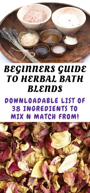 The beginners guide to herbal bath blends. Want to make your own bath soaks instead of buying them? Start here! 38 easy to blend ingredients and their uses. Make your own salt soaks, milk baths and more. #naturalremedies #herbalbath #homesteading #crunchymomma Herbal Bath Recipes, Herb Bath, Bath Soak Recipe, Bath Salts Recipe, Bath Soaks, Spiritual Bath, Bath Recipes, Kitchen Herbs, Bath Tea