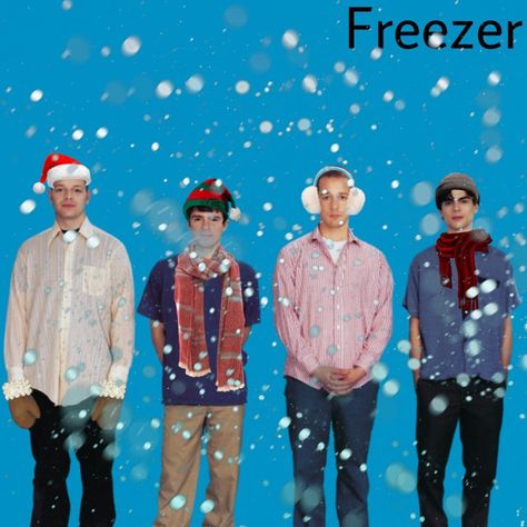 Weezer Widget, Weezer Cursed, Weezer Christmas, Weezer Memes Funny, Chills Literal Chills, Weezer Blue, Sweater Song, I Need To Pee, Buddy Holly