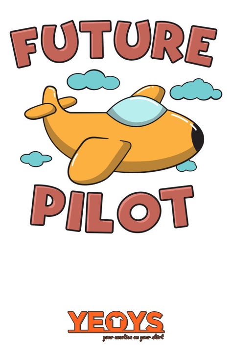 Future Pilot - Funny Aviation Quotes (♥_♥) Funny Aviation Quotes gift with cute cartoon plane artwork that reads: 'Future Pilot' for Aerospace, Aviation And Cockpit fans. A Funny Airplane Joke item. (♥_♥) Comes in different colors, sizes and styles for women, men and kids (♥_♥) #Future Pilot #funny pilot #flight #instruments #pilot #aviation #cockpit #funny flying quotes #funny pilot quotes #pilot gifts #aviation quotes #airline #airplane #fighter pilot #sky #plane #aerospace #gauge #monitors #m Plane Artwork, Funny Christmas Pfp, Funny Aviation Quotes, Pilot Cartoon, Flying Quotes, Airplane Humor, Future Pilot, Cartoon Plane, Pilot Quotes