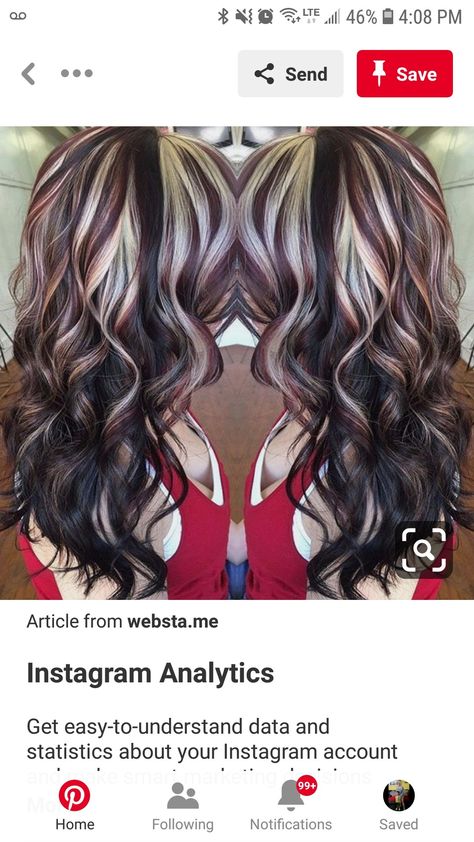 Black Cherry With Blonde Highlights, Brown Hair With Burgundy And Blonde Highlights, Red Hair With Platinum Highlights, Dark Purple Hair With Blonde Highlights, Tri Color Highlights, Shoulder Length Black Hair With Highlights, Burgundy Lowlights In Blonde Hair, Burgundy Blonde Balayage, Blonde And Burgundy Hair